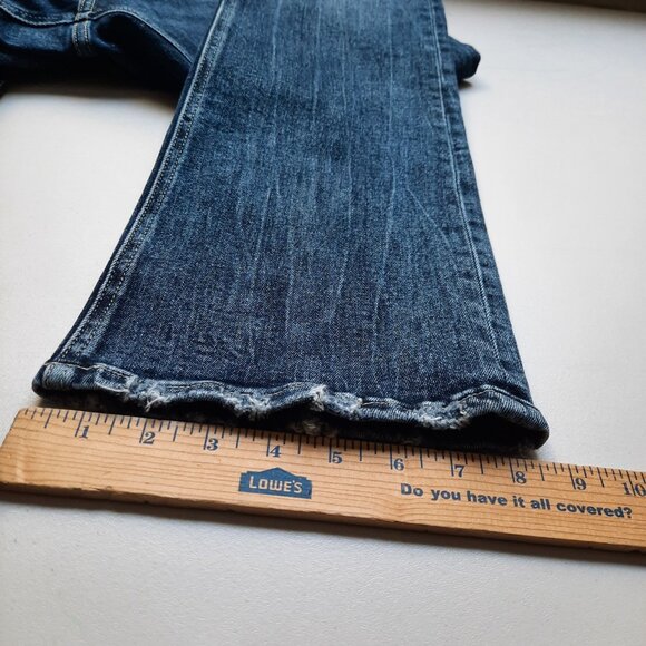 BKE Jeans Womens 28 High Rise Bootcut Parker Distressed Denim Cowgirl Western - Picture 12 of 13